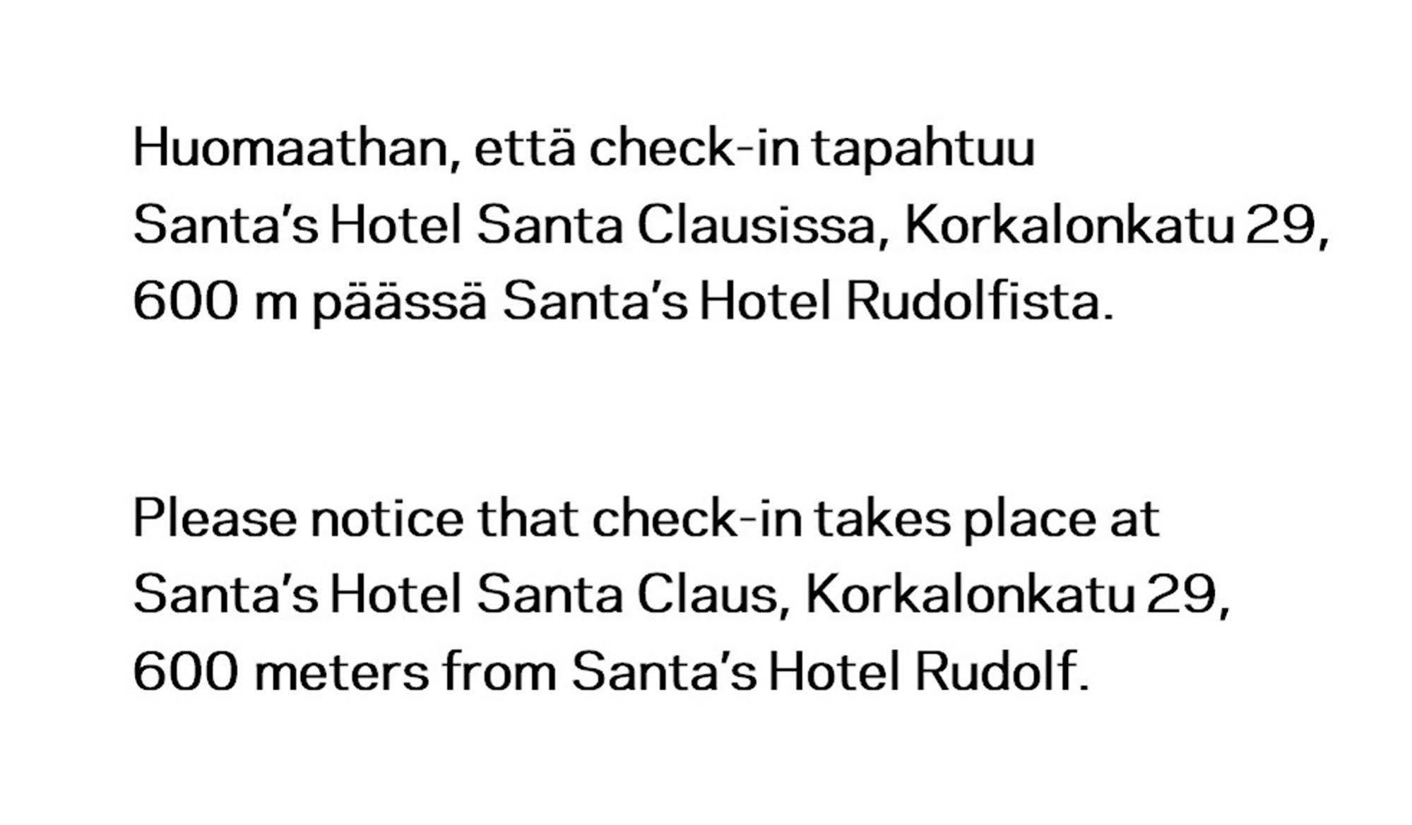 Santa'S Hotel Rudolf Rovaniemi Zewnętrze zdjęcie